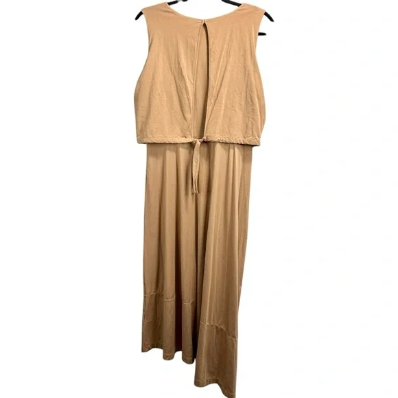 Cuyana Asymmetrical Overlay Midi Dress